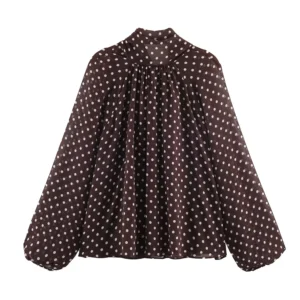 Brown With Light Dots