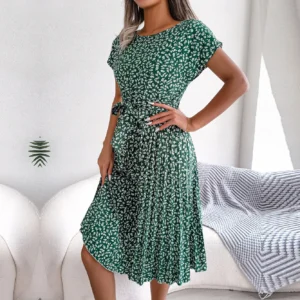 Green Small Floral