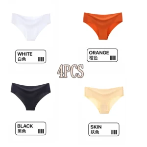 Four-Pack Smooth Low-Rise Stretch Briefs
