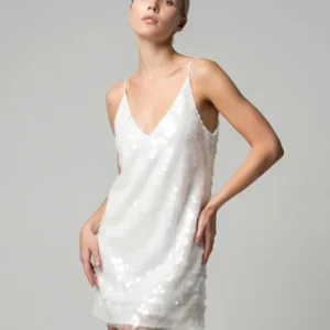 Sequin Mini Dress in Three Neckline Styles