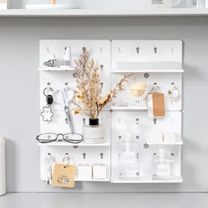 Modular Wall Pegboard Organizer