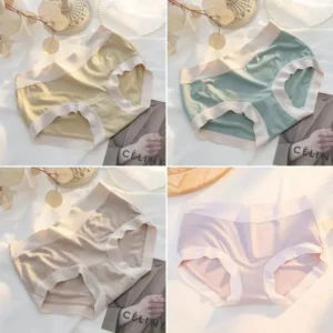 Four-Pack Modal-Blend Briefs with Contrast Waistbands
