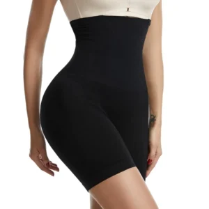 High-Waist Stretch Shaping Shorts