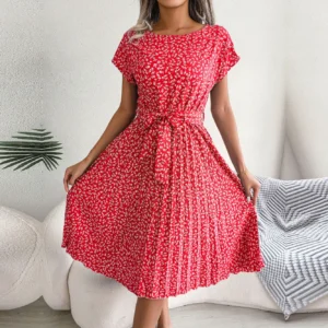 Red Small Floral
