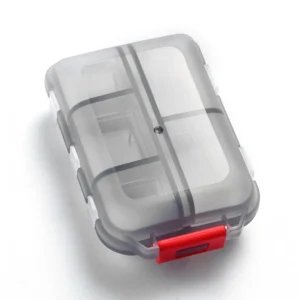 Compact 10-Compartment Storage Case