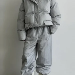 Striped Padded Jacket and Matching Trouser Options
