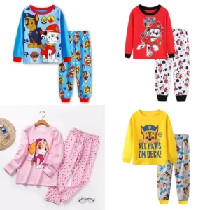 Girls' Cotton Pyjamas – Long Sleeve