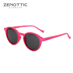 Hot pink frame, grey lenses / إطار وردي فاقع وعدسات رمادية