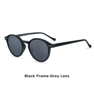 Small Round Polarized Sunglasses in Colourful Frames