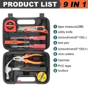 9 in 1 Box BLACK