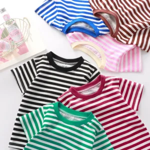 Boys' Cotton Shirt or T-Shirt – Striped