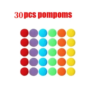 30pcs pom poms