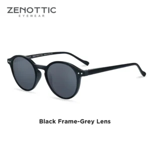 Black frame, grey lenses / إطار أسود وعدسات رمادية