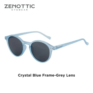 Light blue frame, grey lenses / إطار أزرق فاتح وعدسات رمادية