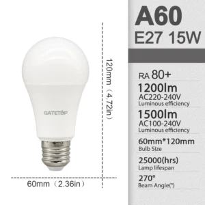 A60 15W