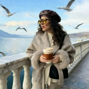 Short Oatmeal Coats