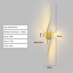 Gold 60cm