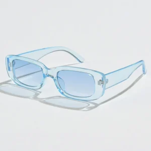 Clear Blue Frame And Lenses