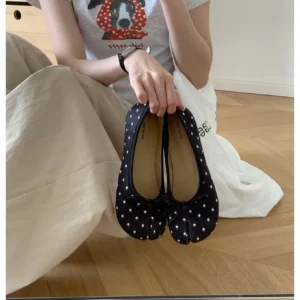Black Polka Dot