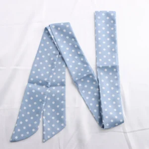 Light Blue White Dots