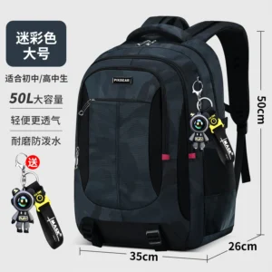 Large Light Black