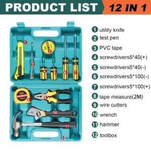 12 in 1 Box Blue