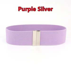 Lavender, silver-tone clasp / لافندر بقفل فضي اللون