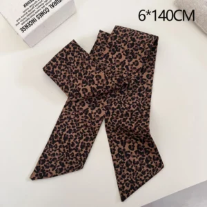 Small leopard print — 140 × 6 cm / طبعة فهد صغيرة — 140 × 6 سم