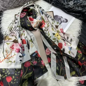 Black-white Floral