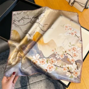 Beige Blossom Branches