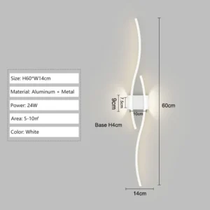 White 60cm