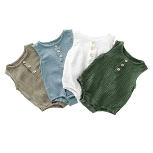 Baby Cotton Clothing – Sleeveless