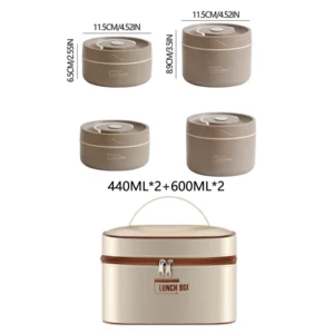 4pcs-Brown