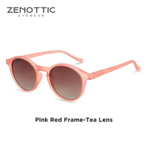 Coral pink frame, brown lenses / إطار وردي مرجاني وعدسات بنية