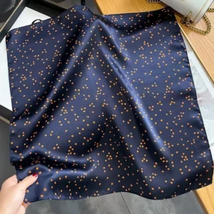 Navy Scattered Dots