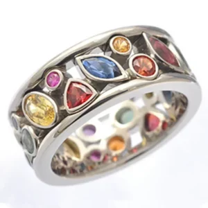 Openwork Multicolour Stones