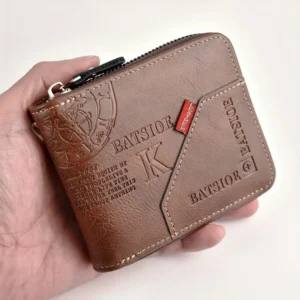 Men's Wallet – Zip Closure