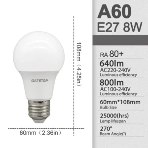 A60 8W