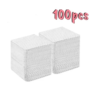100pcs White Wipes