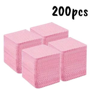 200pcs Pink Wipes