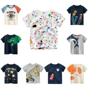 Boys' Cotton Shirt or T-Shirt – Short Sleeve