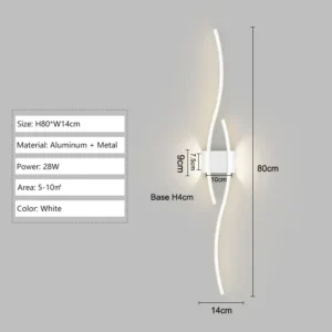 White 80cm