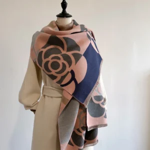 Navy-pink Floral