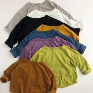 Boys' Cotton Shirt or T-Shirt – Long Sleeve