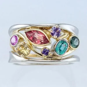 Oval Multicolour Stones