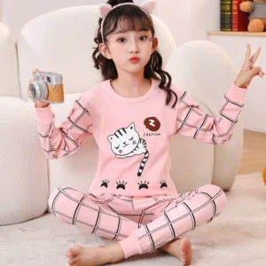 Girls' Cotton Pyjamas