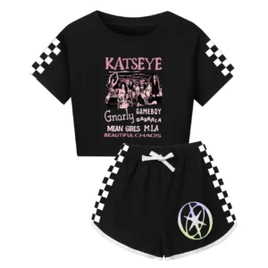 Girls' Matching Set – Short Sleeve