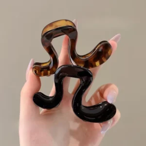 Curved Ponytail Hair Clips — Set of 2