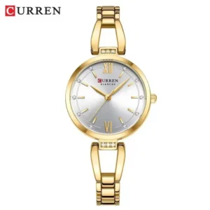 Gold-tone With Silver Dial