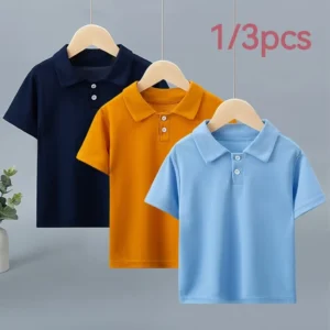 Boys' Polyester Shirt or T-Shirt – Short Sleeve